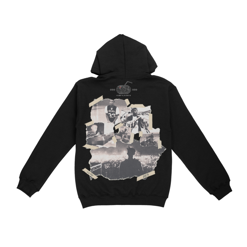 Collage Hoodie - Juice WRLD Official 9️⃣ 9️⃣ 9️⃣ Club | shop999club.com ...