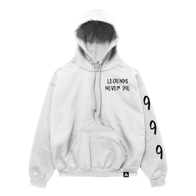 999 Moonlight Hoodie White - Juice WRLD Official 9️⃣ 9️⃣ 9️⃣ Club ...