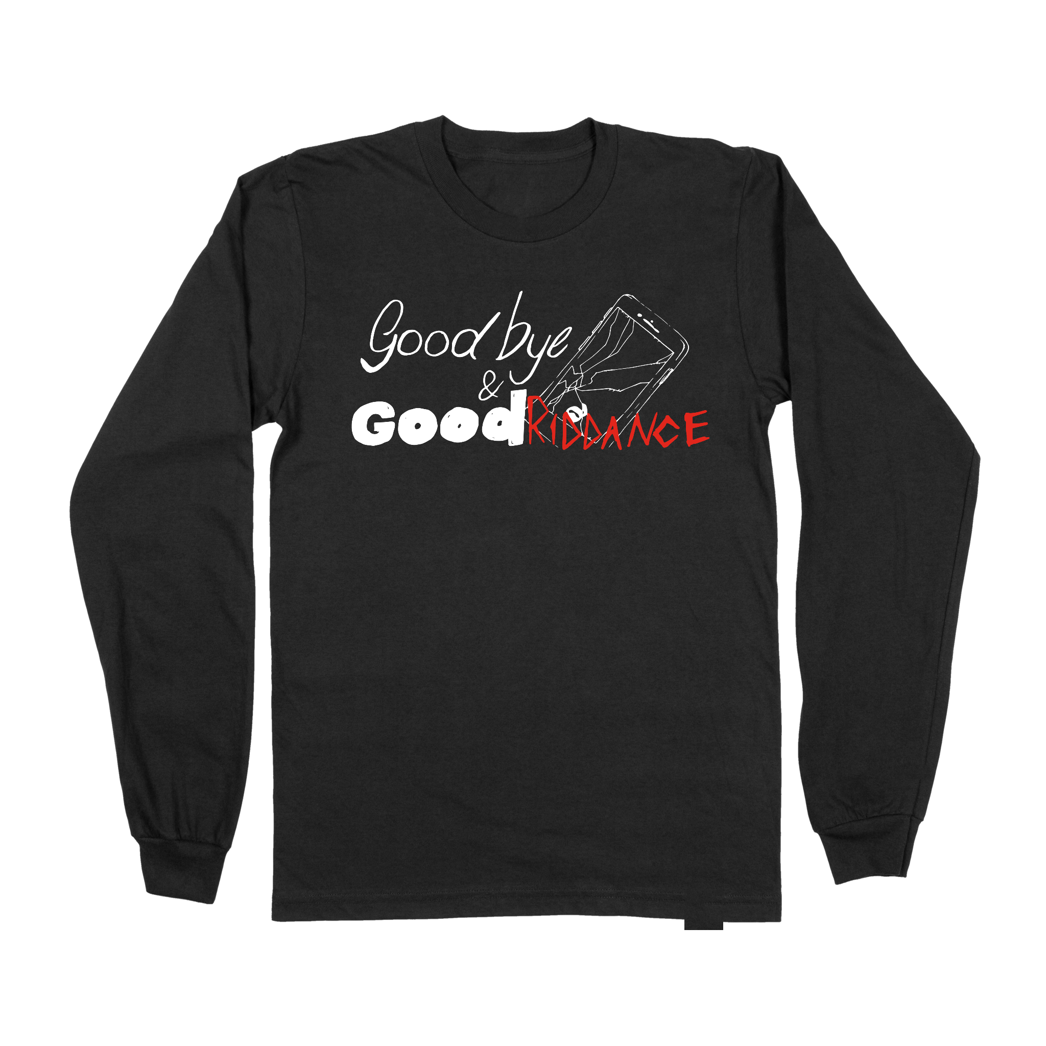 Goodbye & Good Riddance Long Sleeve Black - Juice WRLD Official 9️⃣ 9️⃣ ...